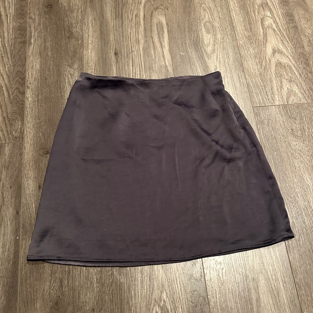 forever 21 grey skirt size small